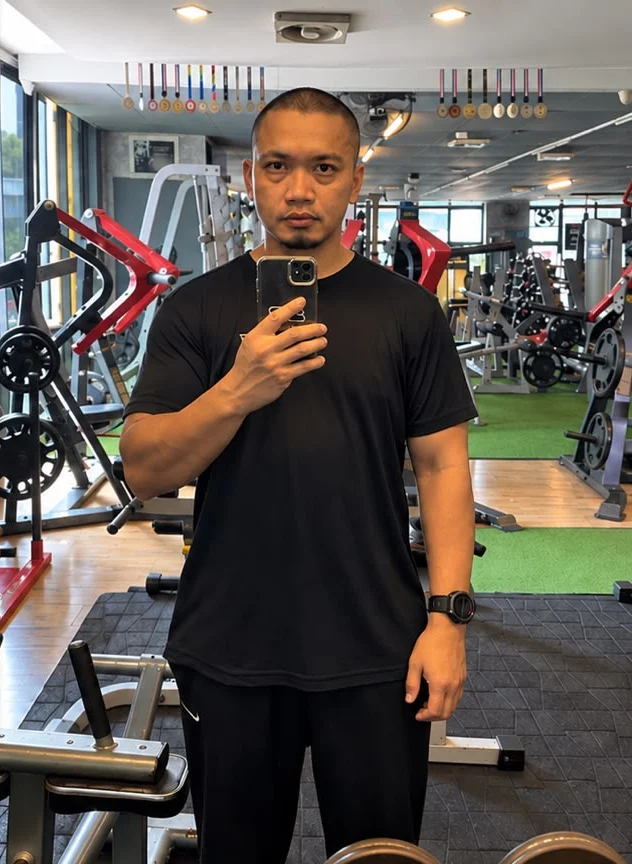 Tuan Zhafran selepas lima bulan bersama Omma Weight Loss, 80kg pada September 2026